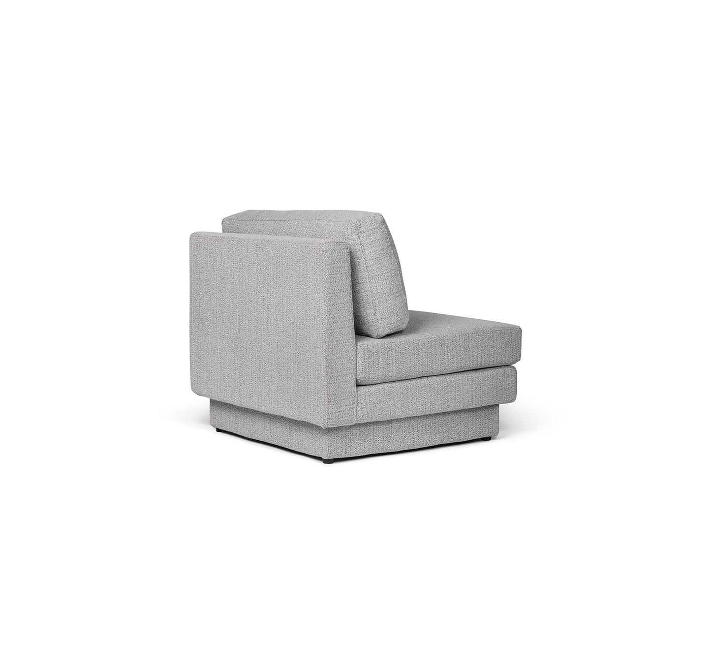 Clume Occasional Chair in Salt And Pepper Boucle