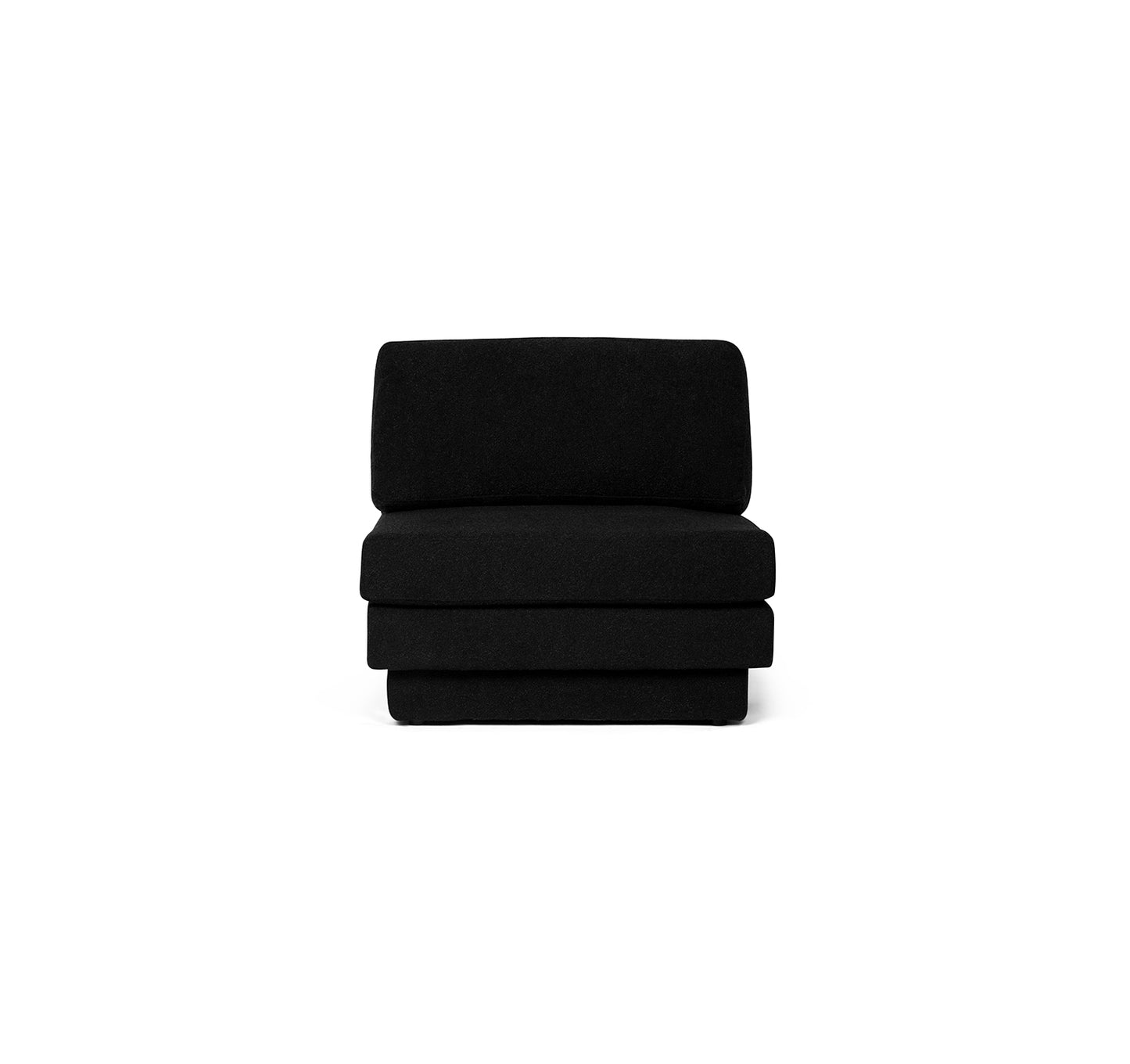 Clume Occasional Chair in Midnight Black Boucle