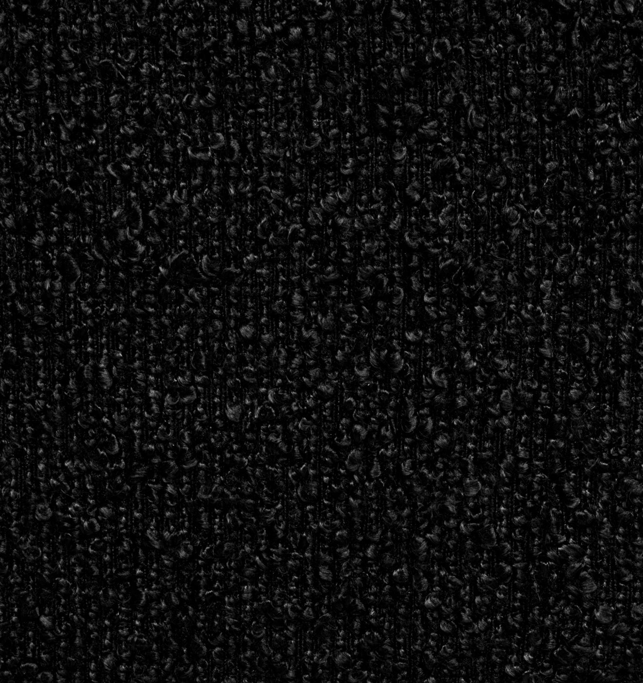 Clume Occasional Chair in Midnight Black Boucle