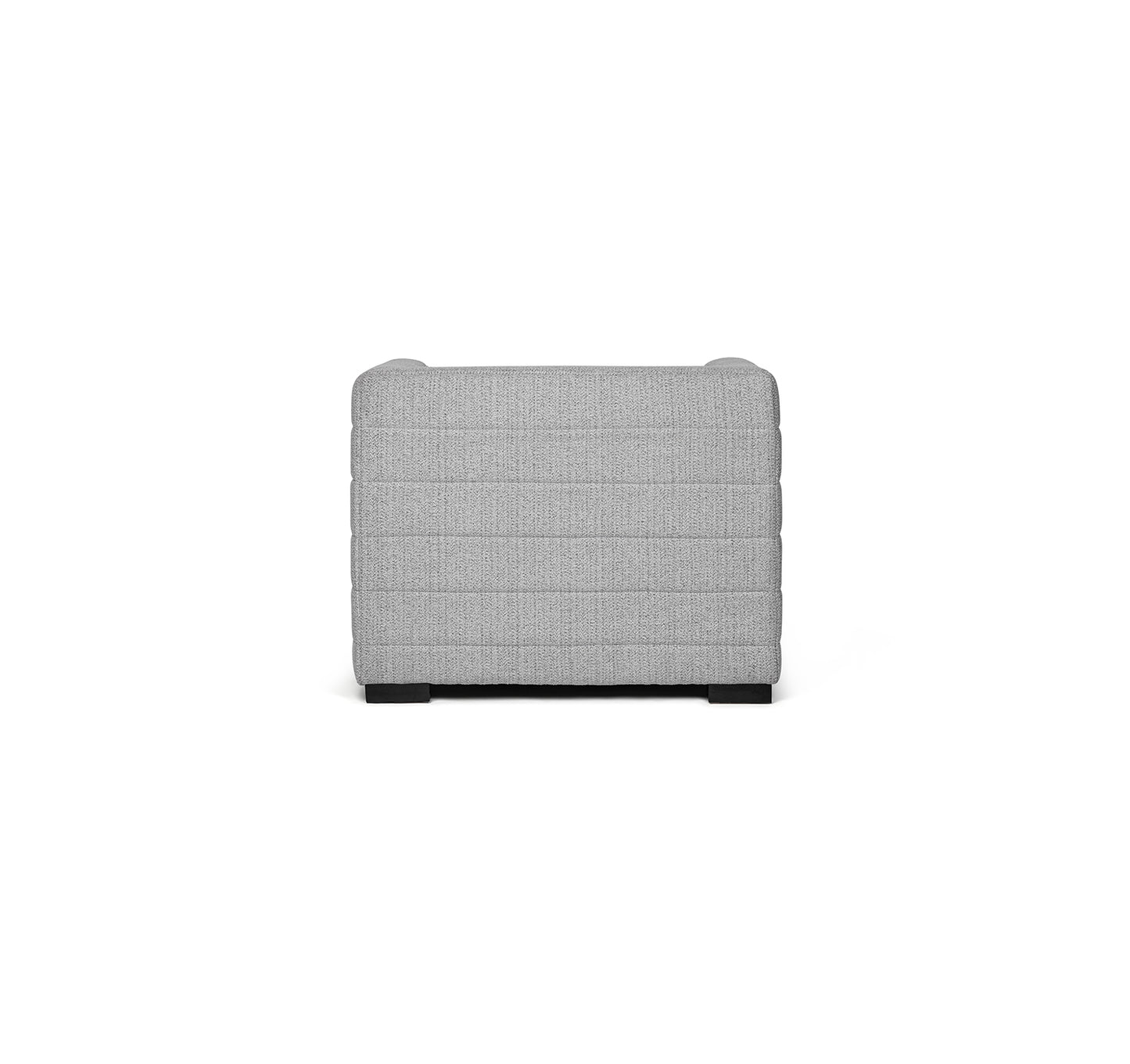 Club Occasional Chair in Salt and Pepper Boucle