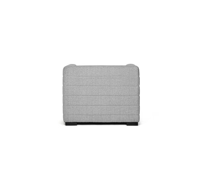 Club Occasional Chair in Salt and Pepper Boucle