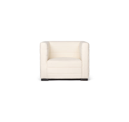 Club Occasional Chair in Snowflake Boucle