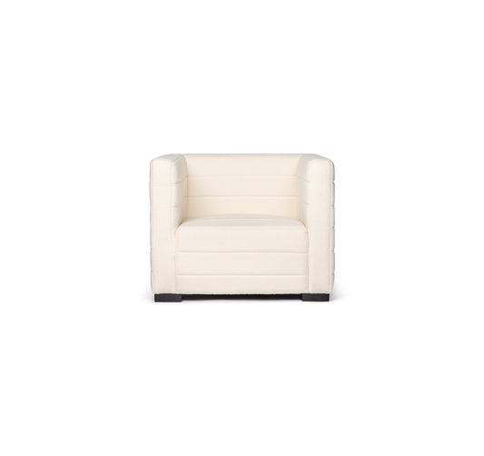Club Occasional Chair in Snowflake Boucle