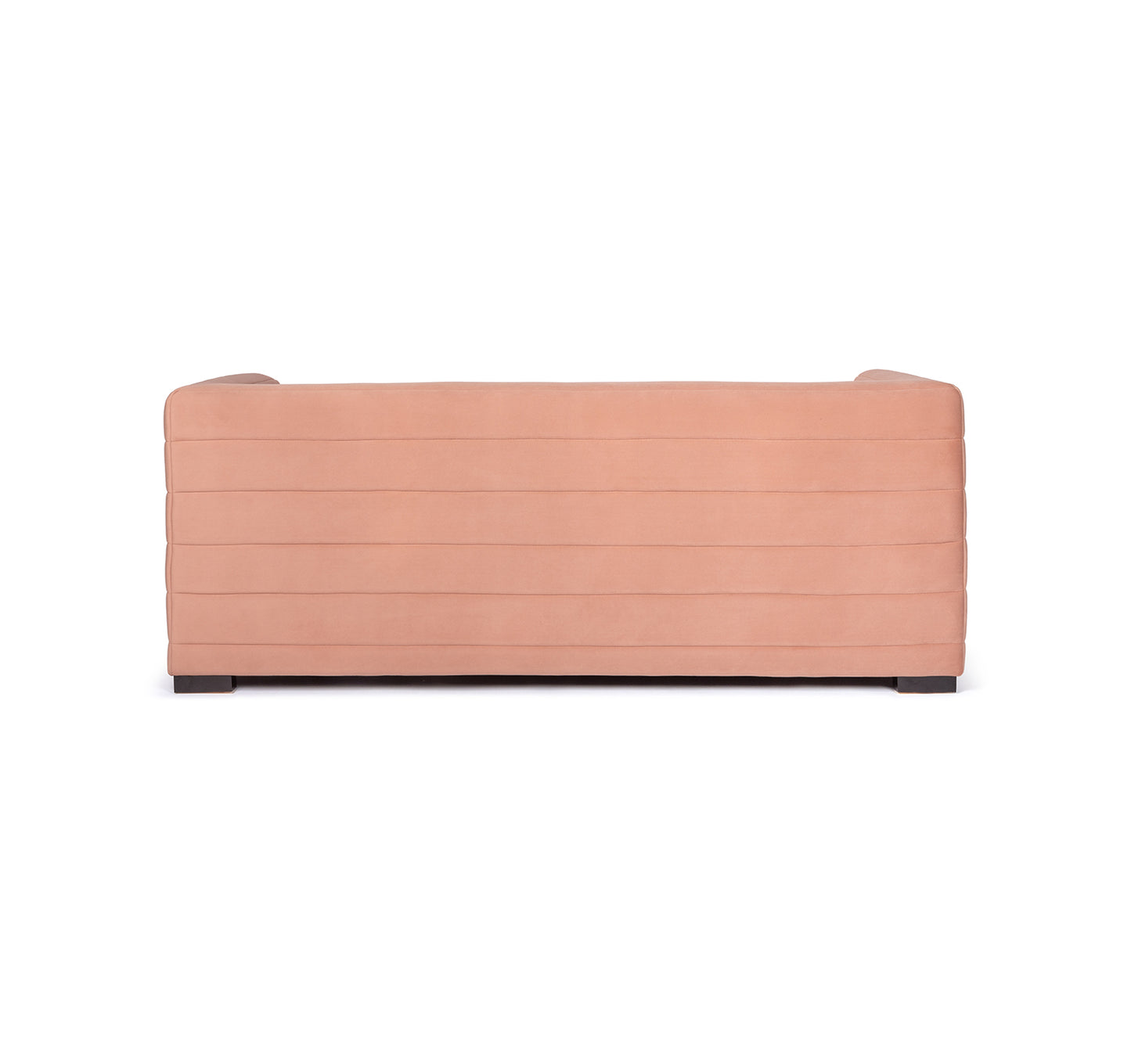 Club Sofa in Blushing Camel Suede