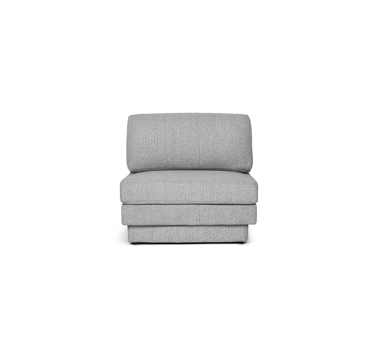 Clume Occasional Chair in Salt And Pepper Boucle