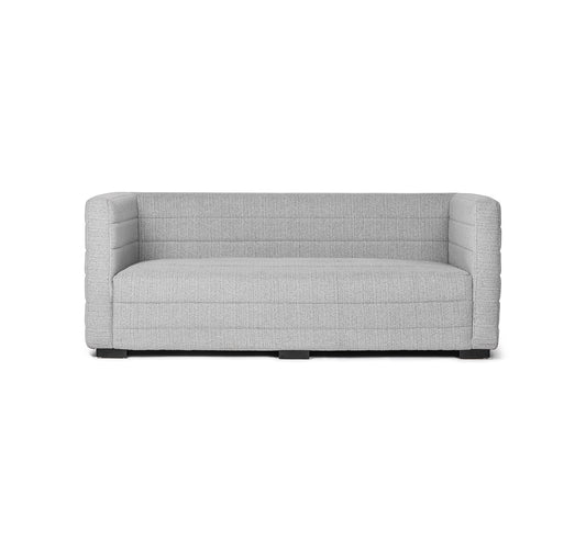 Club Sofa in Salt and Pepper Boucle